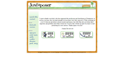 Desktop Screenshot of juxtaposer.cupojo.net